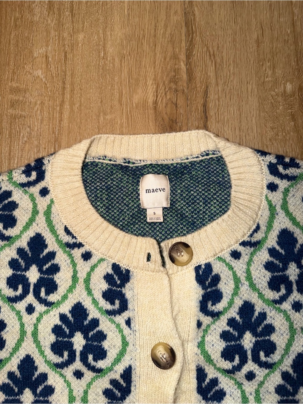 Maeve | Maeve Cream Cardigan - Picture 4 of 6